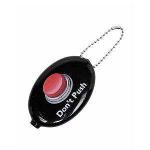 Red button Coin Case - Don't Push Online Store
