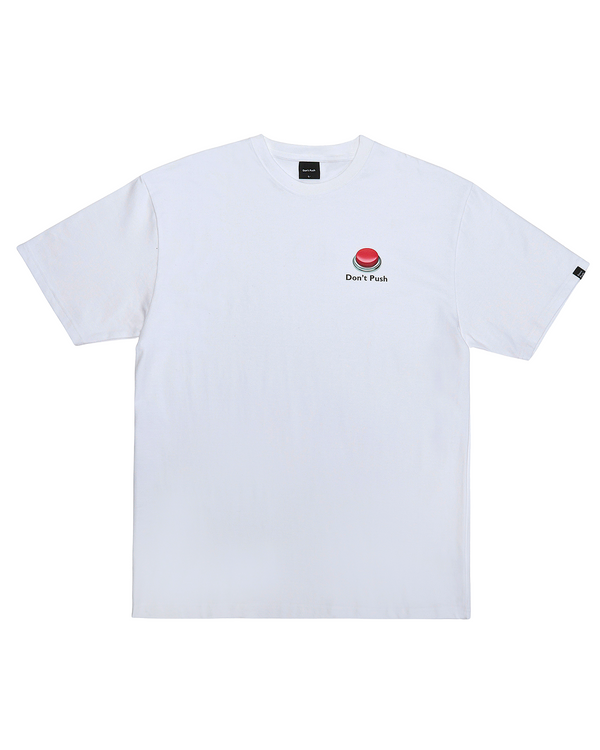 Red Impulse S/S TEE White