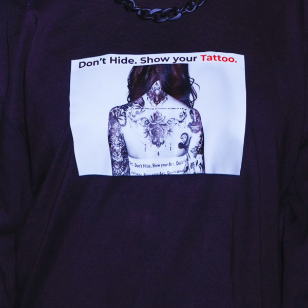 Do not hide TEE L/S feat れあぴ