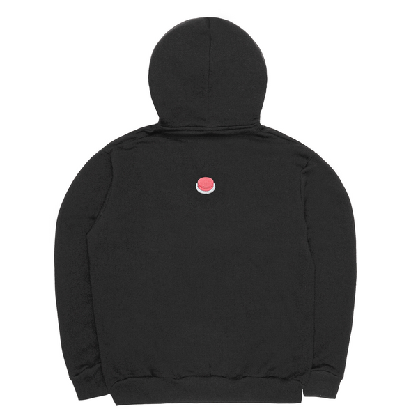 Red Button Hoodie