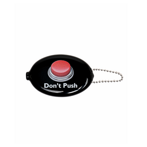 Red button Coin Case - Don't Push Online Store