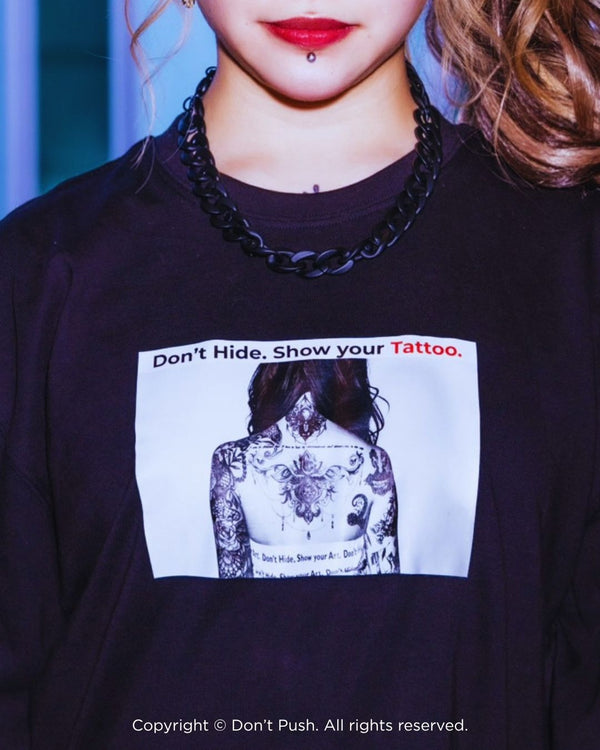 Do not hide TEE L/S feat れあぴ