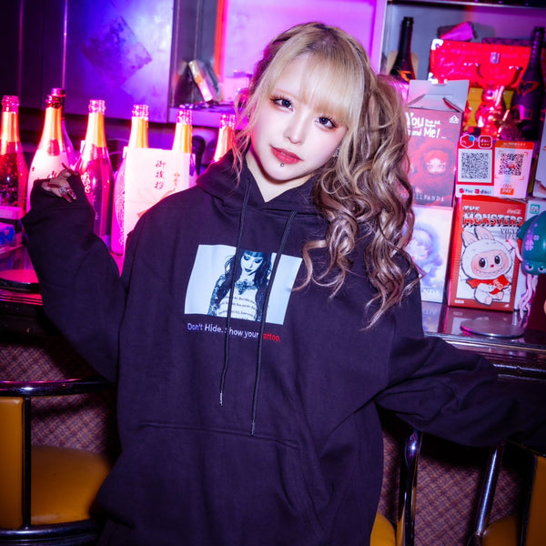 Do not hide Hoodie feat れあぴ
