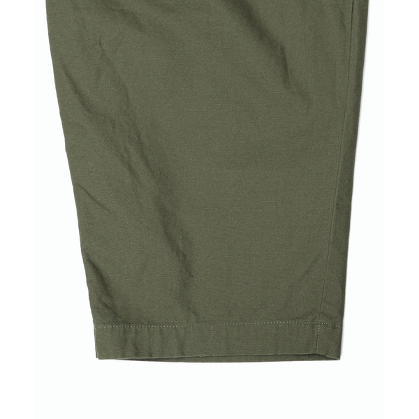 Wide Military Cargo Pants - Green