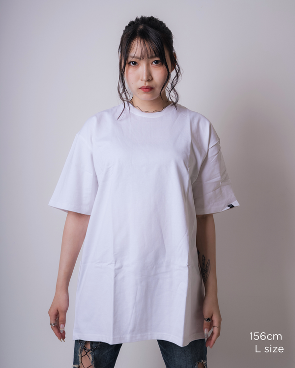 Red Impulse S/S TEE White