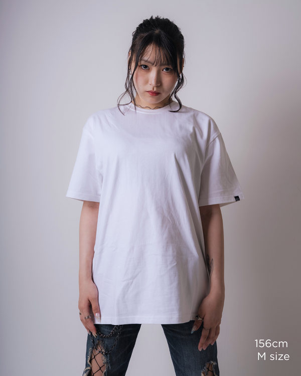 Red Impulse S/S TEE White